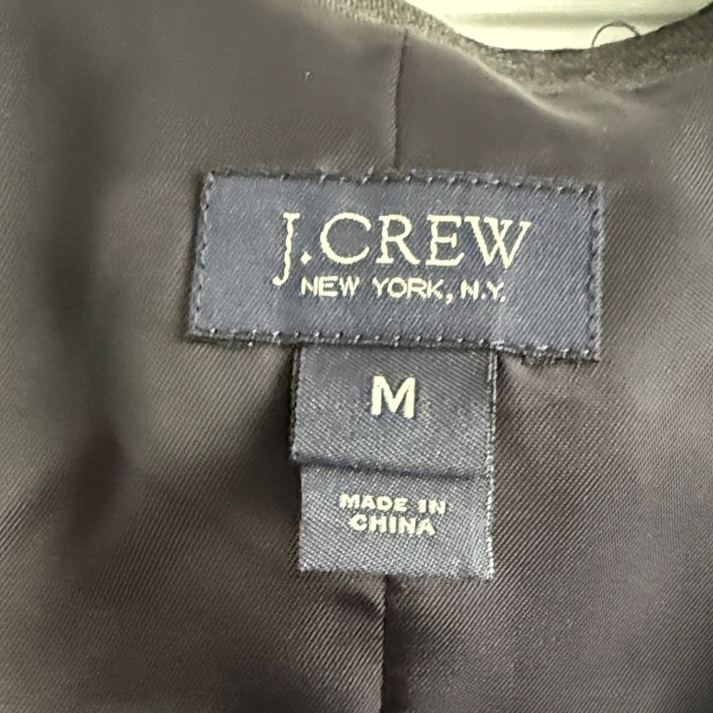 J. Crew Classic Navy Buttoned Vest - Picture 2 of 5